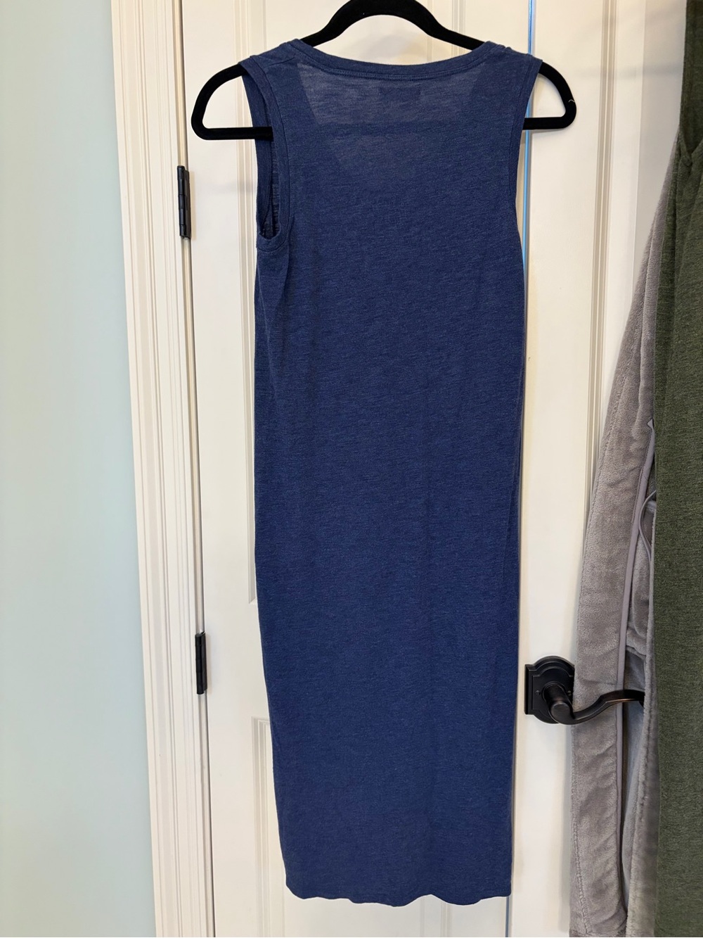 Madewell Navy Blue Midi Tank Dress - Picture 2 of 4
